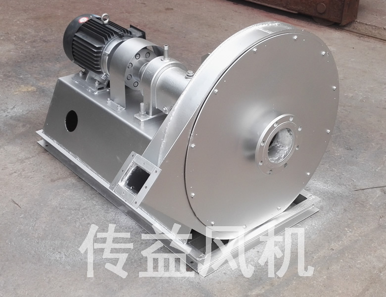 离心风机左旋45度实物图